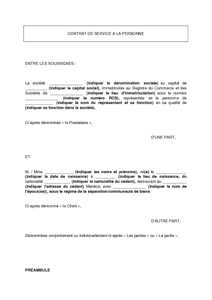 exemple de devis aide a domicile