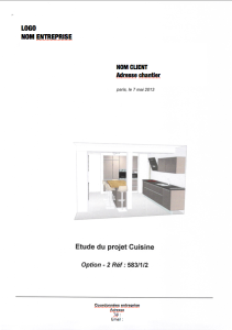 exemple de devis cuisine equipee