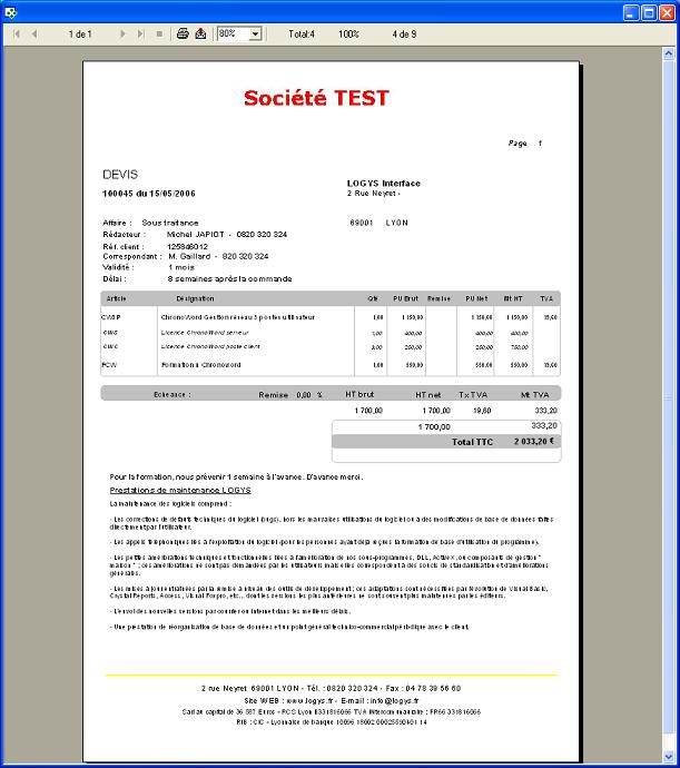 exemple de devis doc