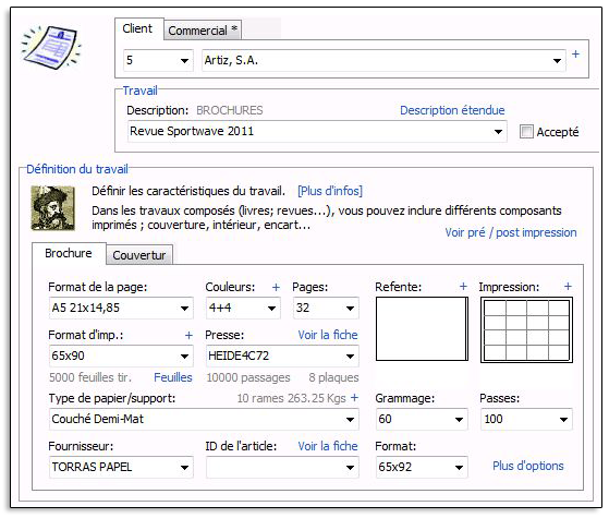 exemple de devis erp