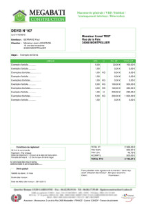 exemple de devis legal