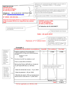 exemple de devis prestation informatique
