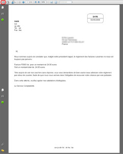 exemple de relance devis