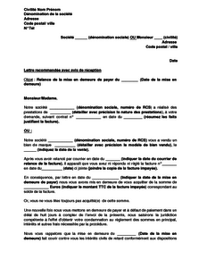 exemple de relance devis