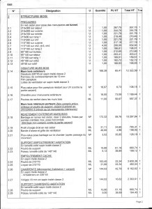 exemple de devis couverture zinc