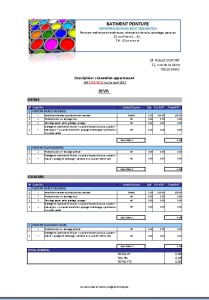 exemple de devis d artisans
