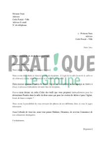 exemple de devis fleuriste mariage