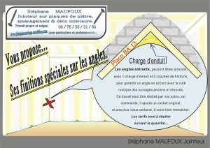 exemple de devis joint placo