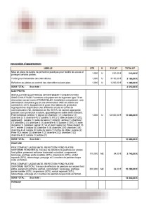 exemple de devis peinture