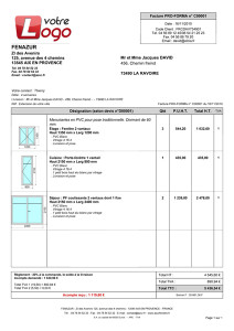 exemple de devis proforma