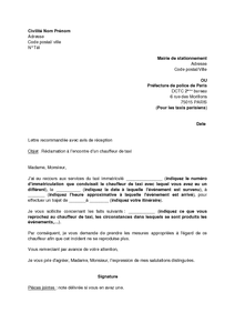exemple de devis taxi