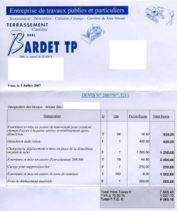 exemple de devis de viabilisation