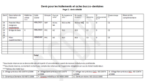 exemple de devis implant