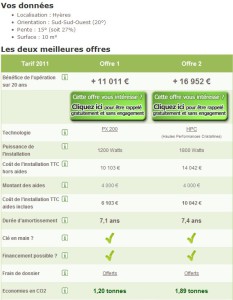 exemple de devis panneaux photovoltaiques