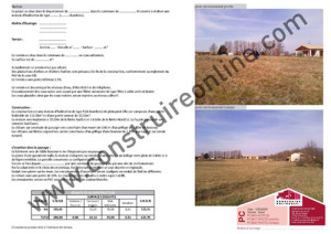 exemple de devis permis de construire