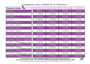 exemple de devis pour repas