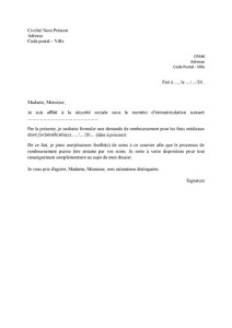 exemple de lettre pour devis mutuelle