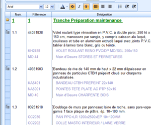 exemple de devis batigest