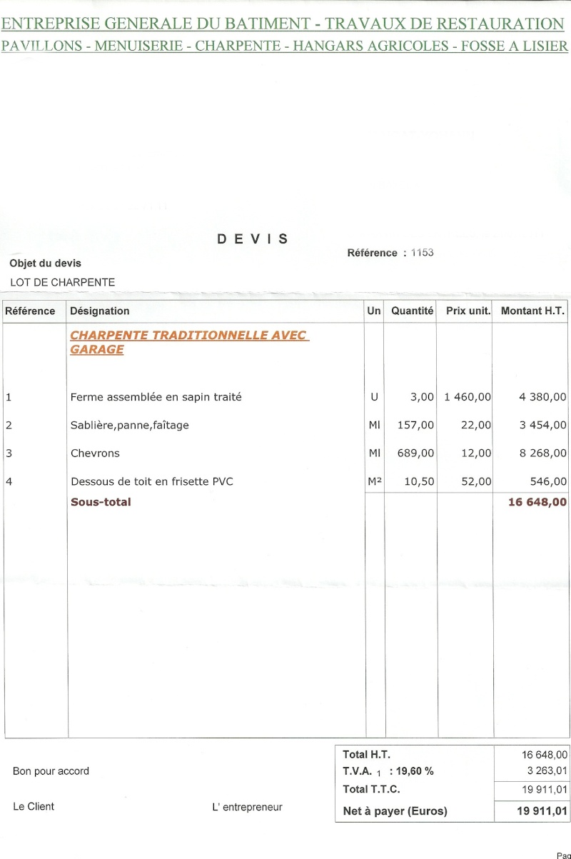 exemple de devis muret