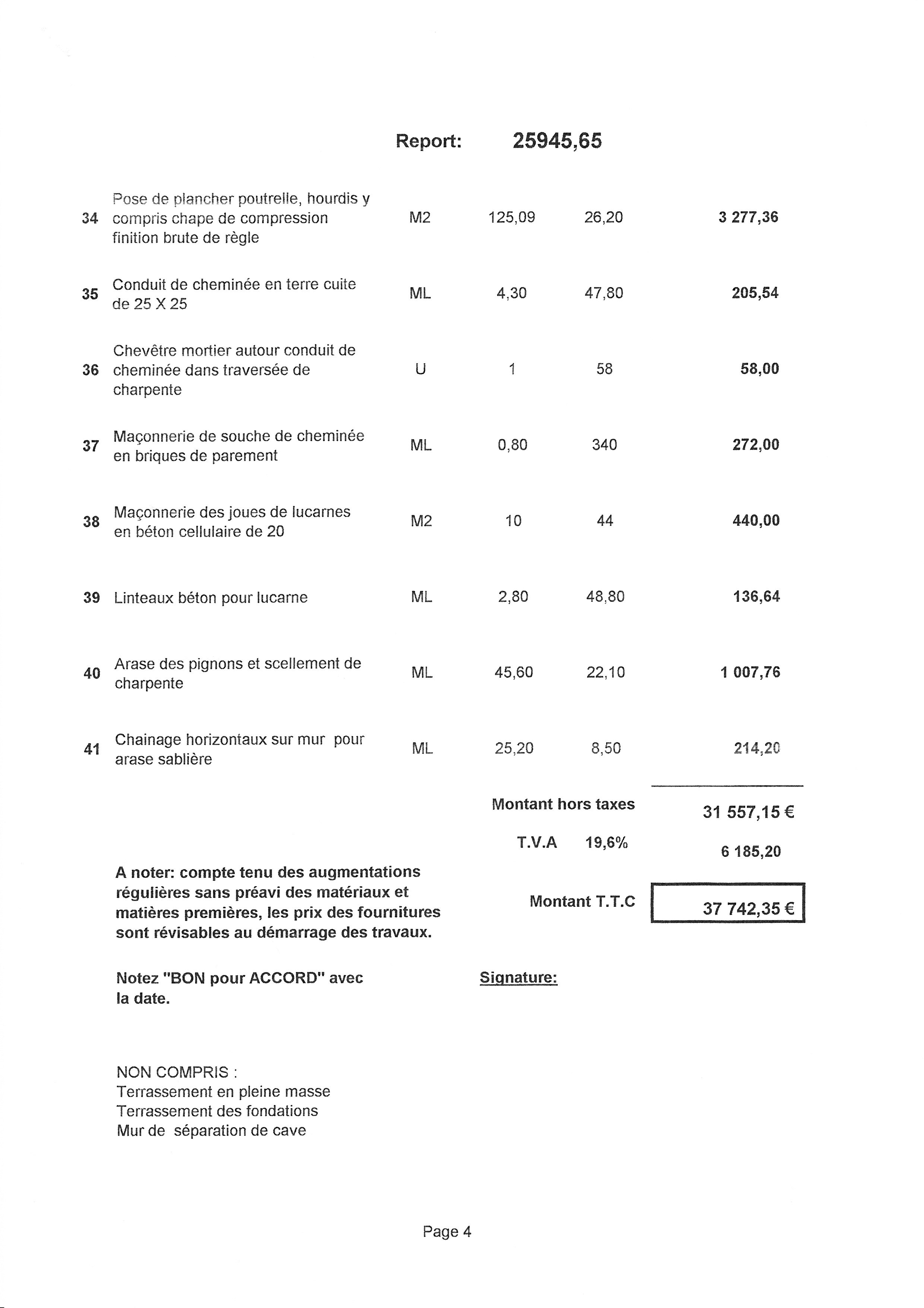 exemple de devis rt 2012