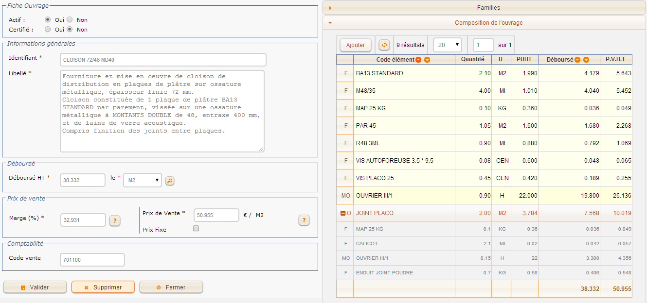 exemple de devis standard