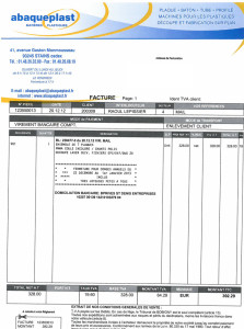 exemple de devis usinage