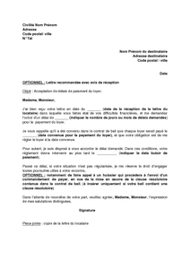 exemple de lettre acceptation devis