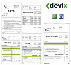 exemple de devis en excel