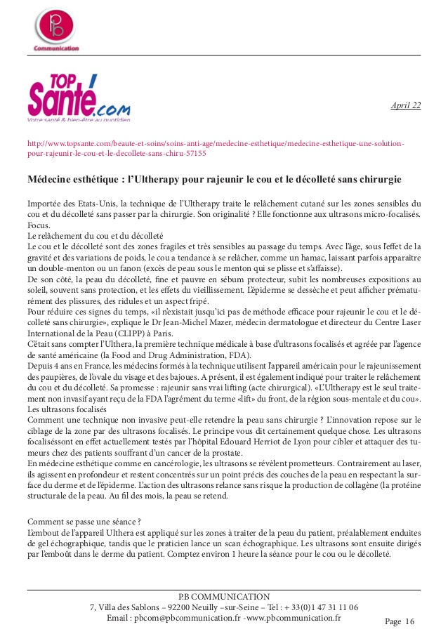 exemple de devis medecine esthetique