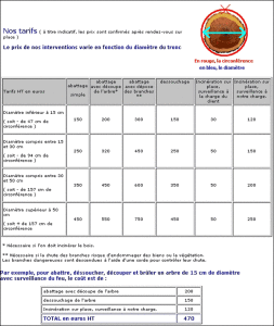 exemple de devis pour jardinier