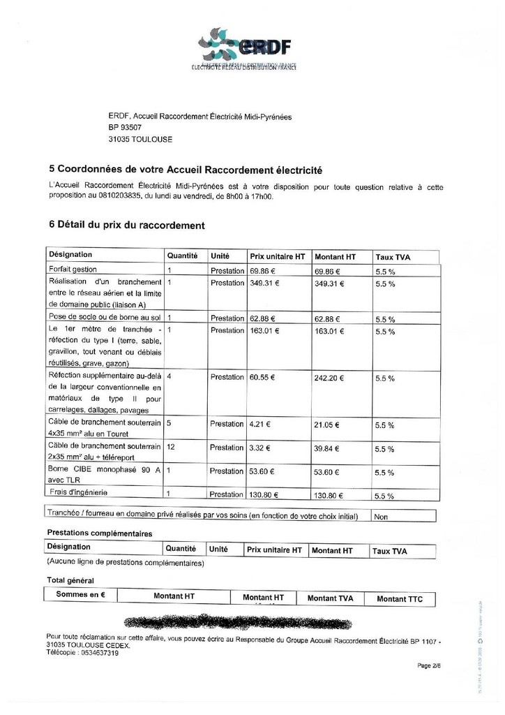 exemple de devis pour un terrassement