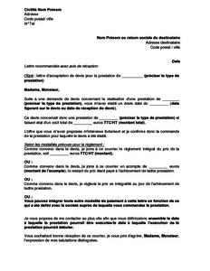 exemple de devis service traiteur