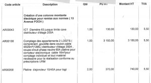 exemple de devis studio