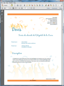 exemple de devis wedding planner