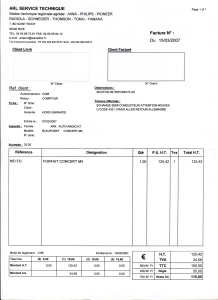 exemple de devis chassis