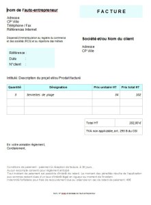 exemple de devis et facture gratuit