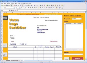 exemple de devis libreoffice