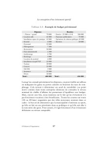 exemple de devis organisation soiree