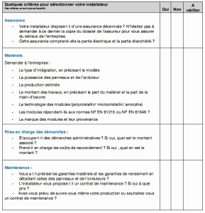 exemple de devis panneaux solaires
