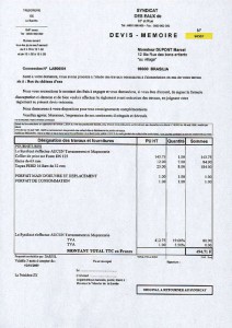 exemple de devis recherche de fuite d eau