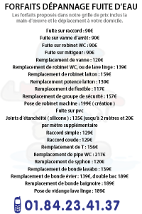 exemple de devis recherche de fuite d eau