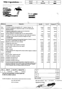 exemple de devis toiture charpente