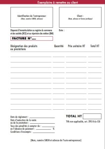 exemple de devis d auto entrepreneur