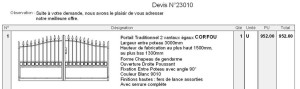exemple de devis mur de cloture