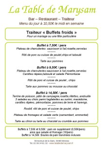 exemple de devis pour buffet