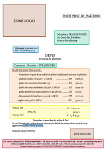 exemple de devis pour nettoyage de vitre
