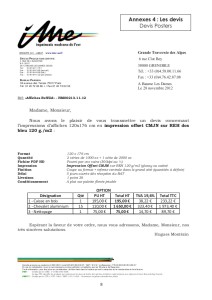 exemple de devis agencement