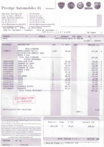 exemple de devis distribution