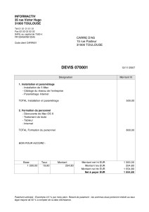 exemple de devis securite