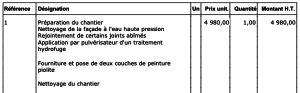 exemple de devis crepis
